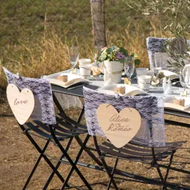 H&aelig;ngende Tr&aelig;hjerte Dekoration