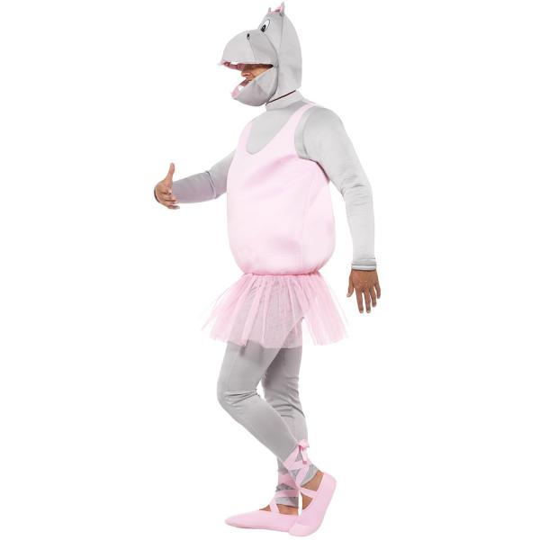 Ballerina Flodhest Kostume