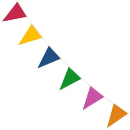Pride Vimpelguirlande