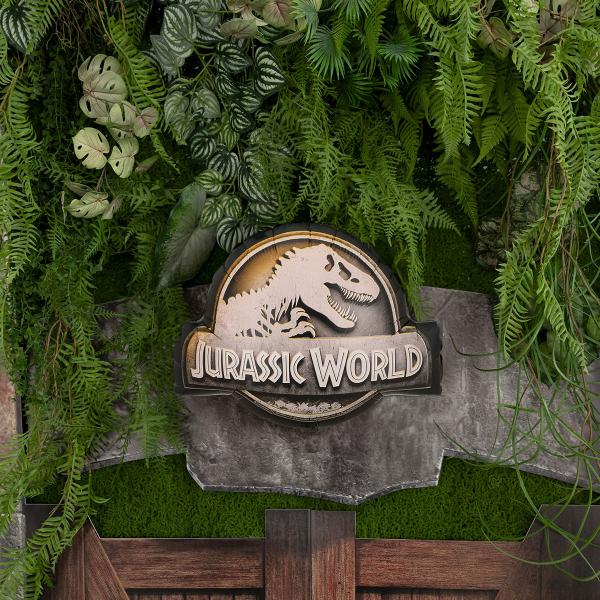 Jurassic World Logo Folieballon 45 x 37 cm