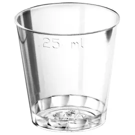 Snapsglas Plast 25 ml 1000-pak