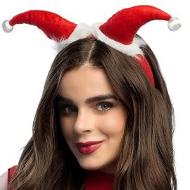 Juleh&aring;rb&oslash;jle med Opretst&aring;ende Nissehuer