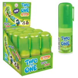 Two To One Slik med Legetøj Sur