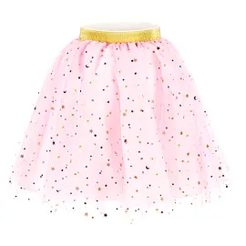 Prinsesse Børn Nederdel Pink & Guld