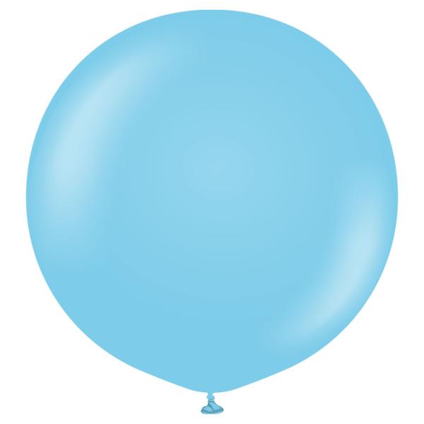 Premium Gigantiske Latexballoner Baby Blue