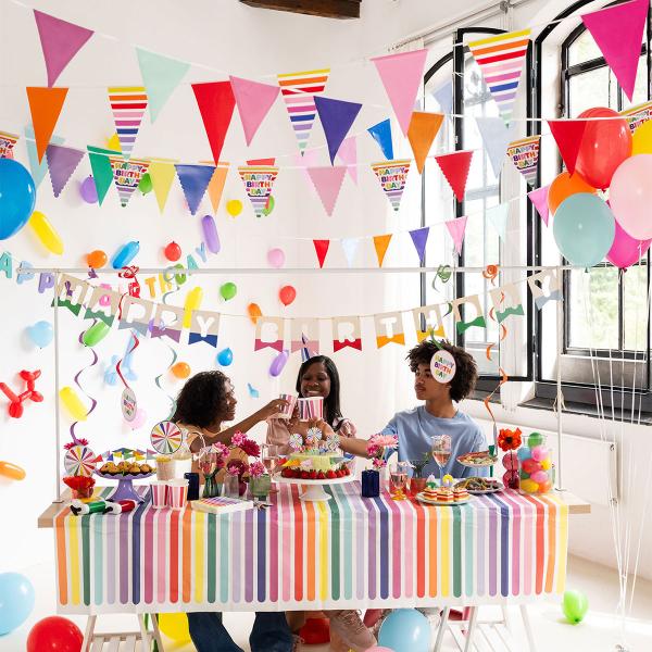 Vimpelguirlande Stripetastic 10 m