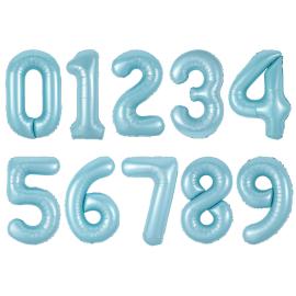 Talballon Babybl&aring; 86 cm