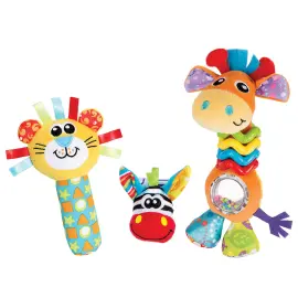 Pibelegetøj med Rangler 3-pak