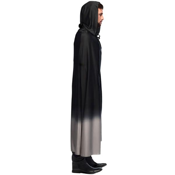 Kappe med Hætte Sort 170 cm