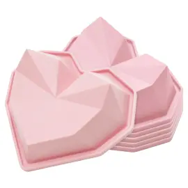 Silikoneforme Diamanthjerte