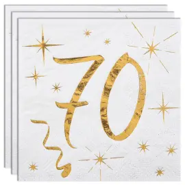 Kaffeservietter 70 &Aring;r Sparkle