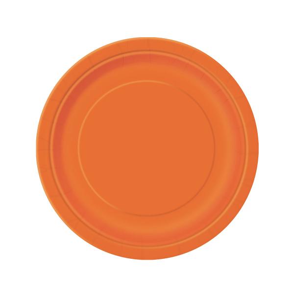 Desserttallerkener Orange 8-pak