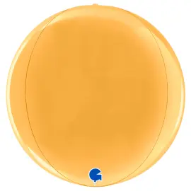 Globe Folieballon Guld