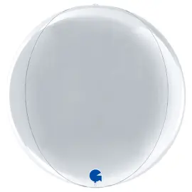 Globe Folieballon Sølv