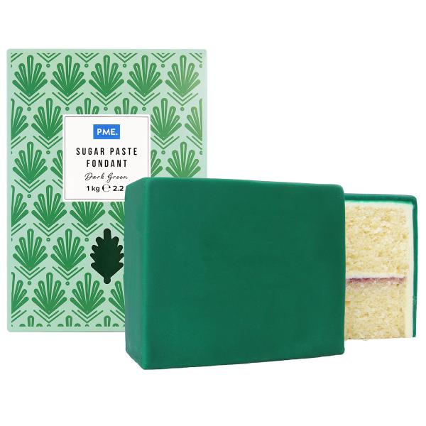 PME Fondant Mørkegrøn