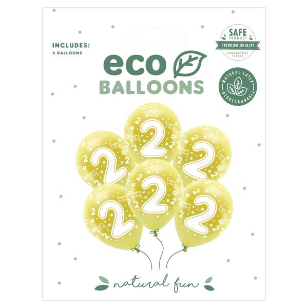 Balloner Metallic Guld Happy B-day 2