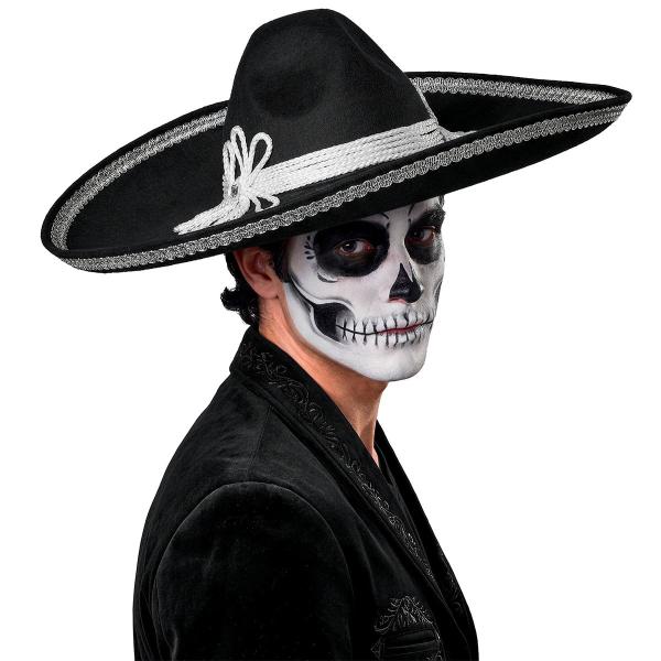 Sombrero Sort/Sølv