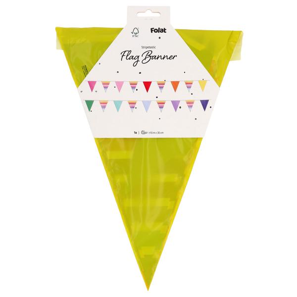 Vimpelguirlande Stripetastic 10 m