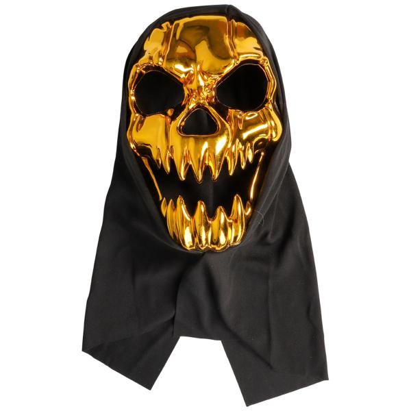 Monstermaske Metallic Guld