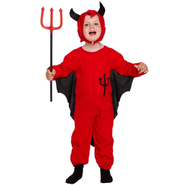 Djævlekostume Børn 2-4 år
