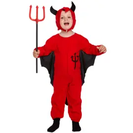 Dj&aelig;vlekostume B&oslash;rn 2-4 &aring;r