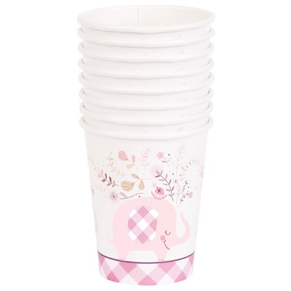 Papkrus Lyserød Elefant 27 cl 8-pak