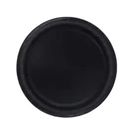 Desserttallerkener Sort 8-pak