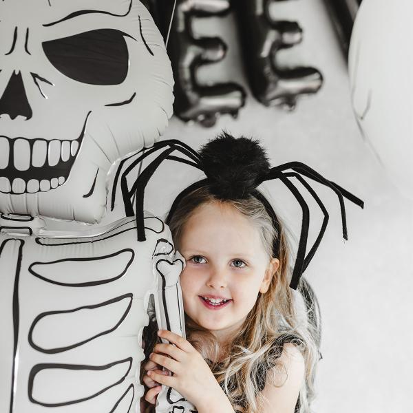 Hårbøjle med Stor Edderkop Sort