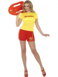 Baywatch Kvindelig Livredder Kostume Medium