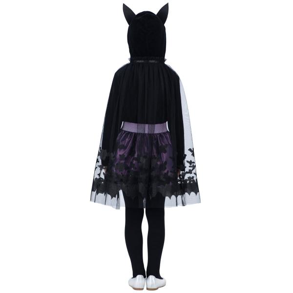 Flagermuskostume med Kappe Børn