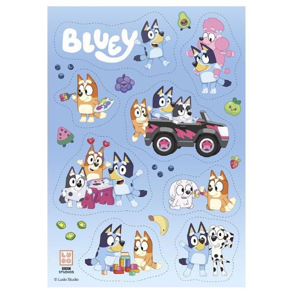 Kagebilleder Bluey A5 17,5 g 8-pak