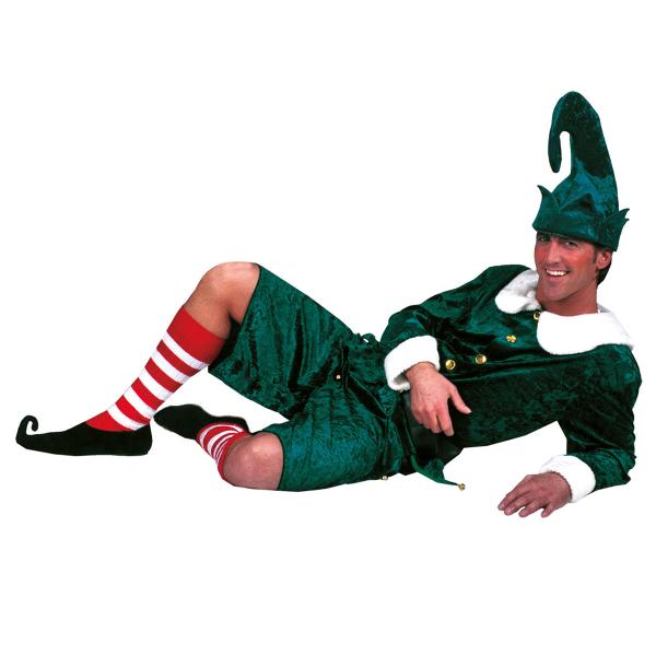 Nisse Julekostume Dybgrøn