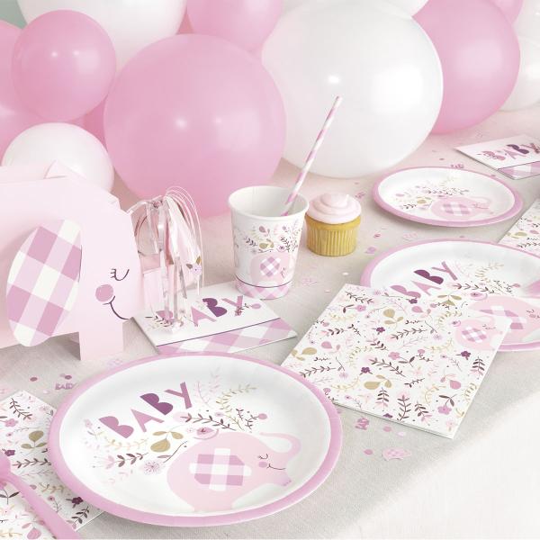 Papkrus Lyserød Elefant 27 cl 8-pak