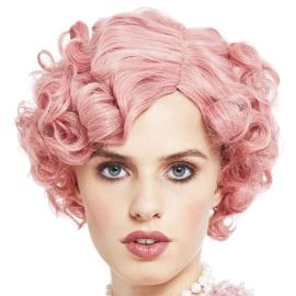 20'er Paryk Flirty Flapper Pastel Pink