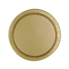 Desserttallerkener Guld 8-pak