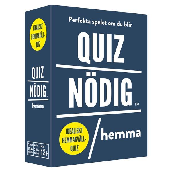 Quiznödig Hemma Frågespel Spil