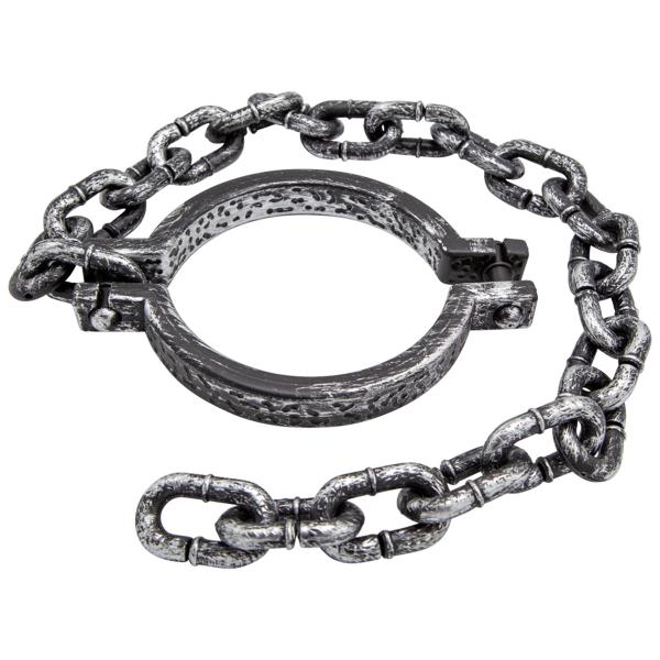 Fangekæde Sølv/Sort