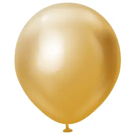 Latexballoner Guldkrom 45 cm