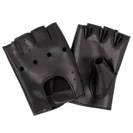 Fingerløse Cykelhandsker Sort