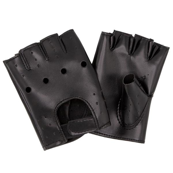 Fingerløse Cykelhandsker Sort