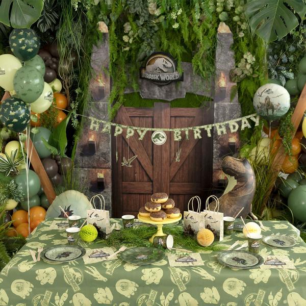 Jurassic World Papirdug 180 x 120 cm