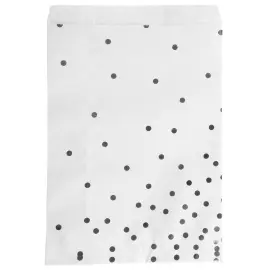 Festposer med S&oslash;lvprikker 8-pak