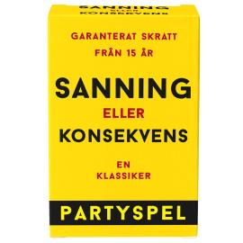 Sanning eller Konsekvens Kortspil 15+ &aring;r