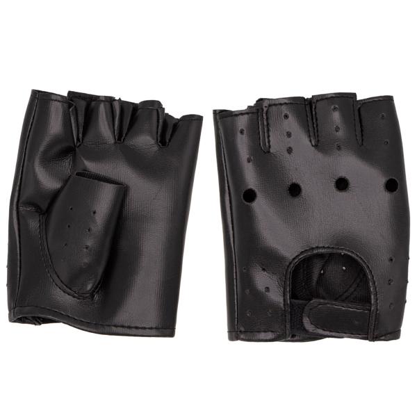 Fingerløse Cykelhandsker Sort