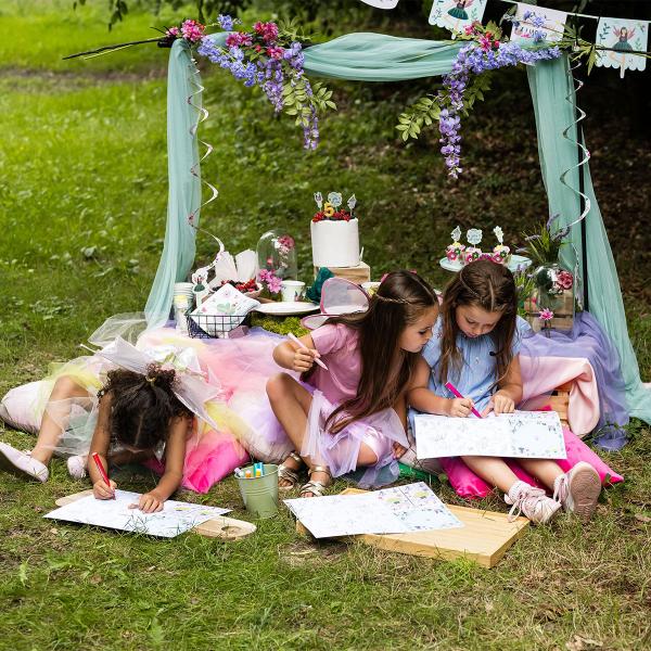 Aktivitetsbordmåtter Fabulous Fairy 6-pak