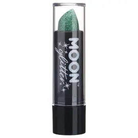 Moon Glitter Holografisk Glitter Læbestift Grøn