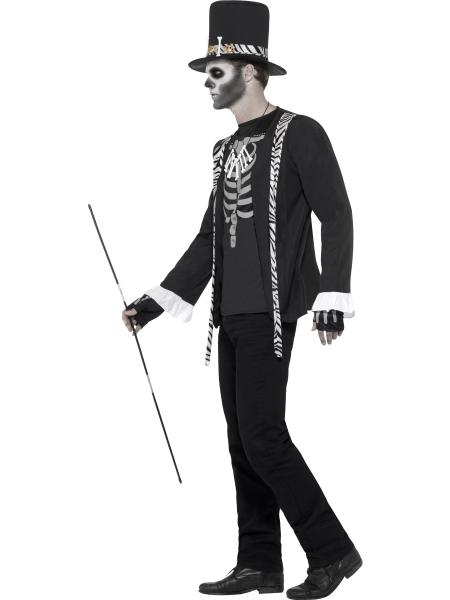 Heksedoktor Skelet Kostume