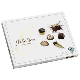 Æske med Chokoladepraliner 225g