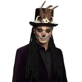 H&oslash;j Hat Voodoo med H&aring;r Brun