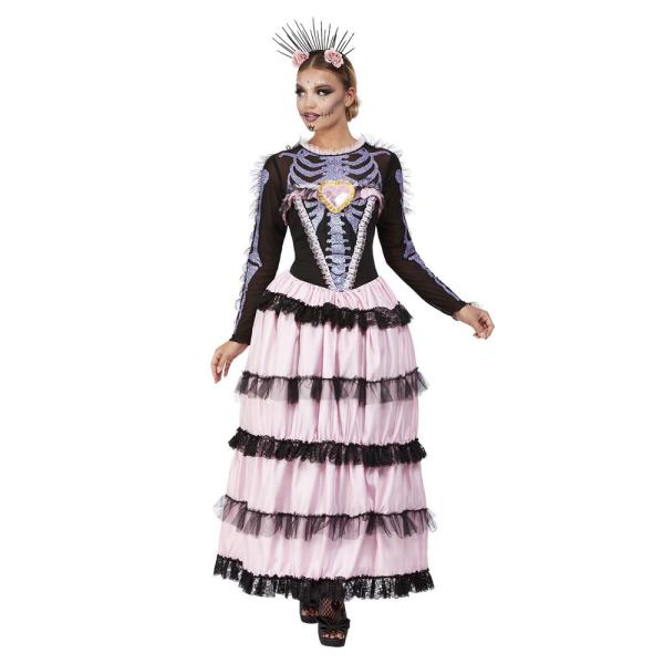 Day of the Dead Kostume Deluxe Senorita